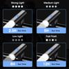 Aluminiumslegering Bright sykkellys 400 lumen USB oppladbar sykkellys Vanntett landeveissykkel
