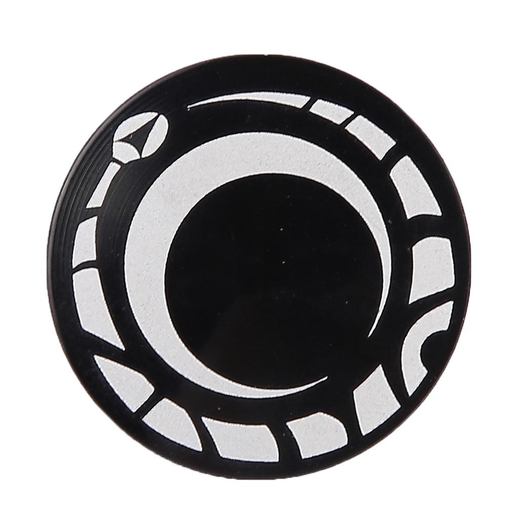 

Aluminum Alloy Black Mountain Bike Hollow Crank Antidust Cover Bicycle Accessory