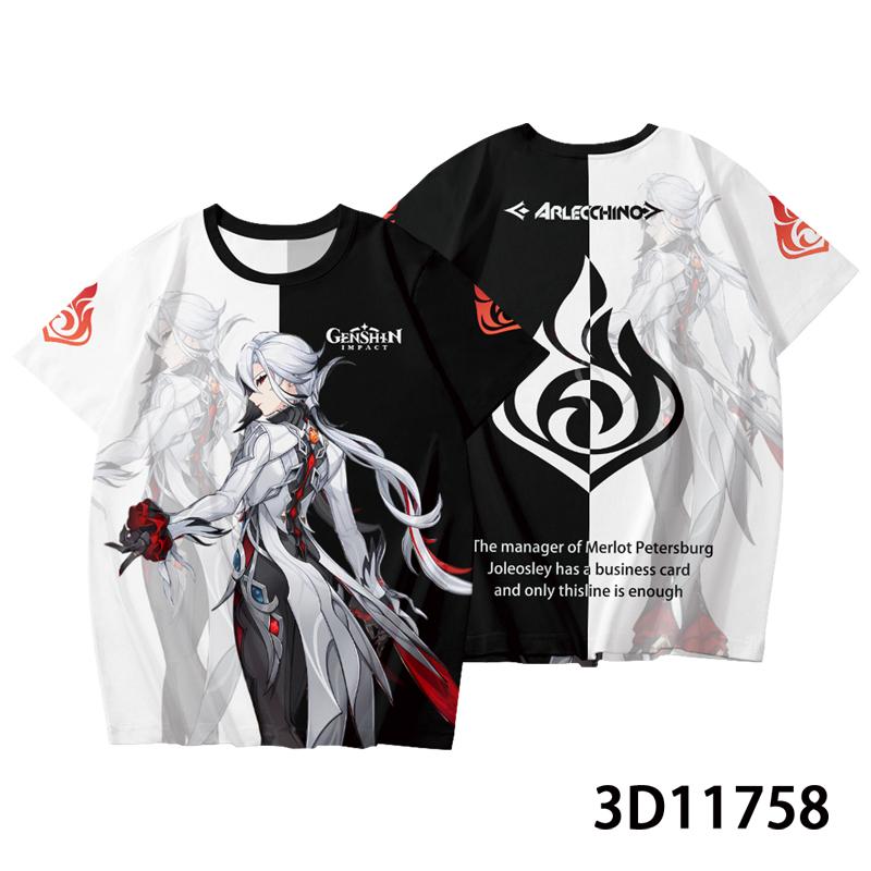 T-shirt 3D Mizuki Print Anime t shirt For Men Women Harajuku T shirt Kids Top