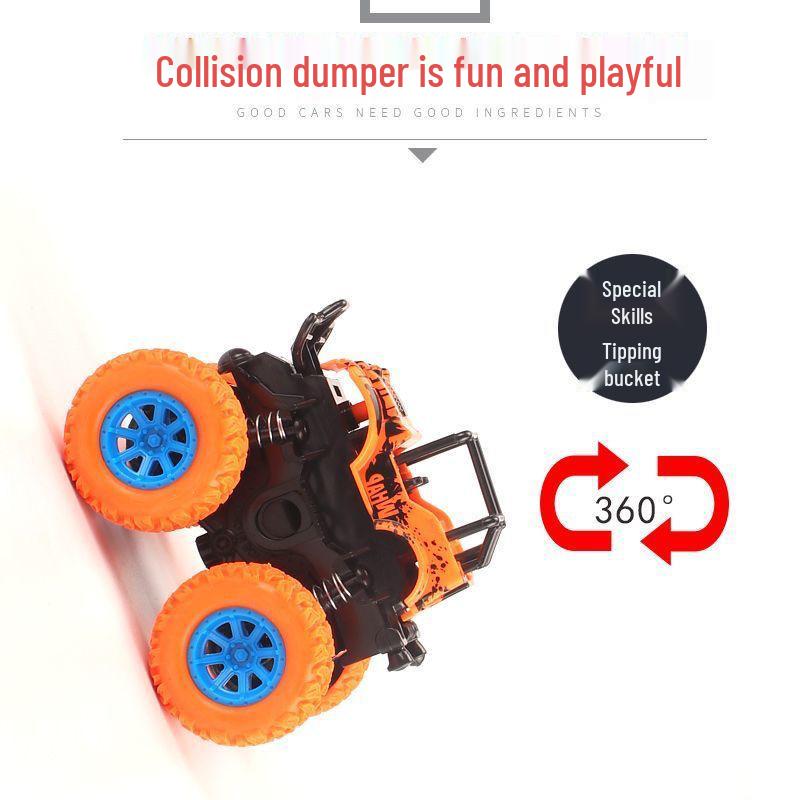 Children's Inertial Off-Road Toy Car: Durable Four-Wheel Drive Model