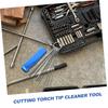 HOODANCOS MOTORCYCLE CARBURETER CLEANING KIT POINT Torch Tip Cleaning with Hex Wrench Detail Cleaning Tool for Maintenance Cleaning