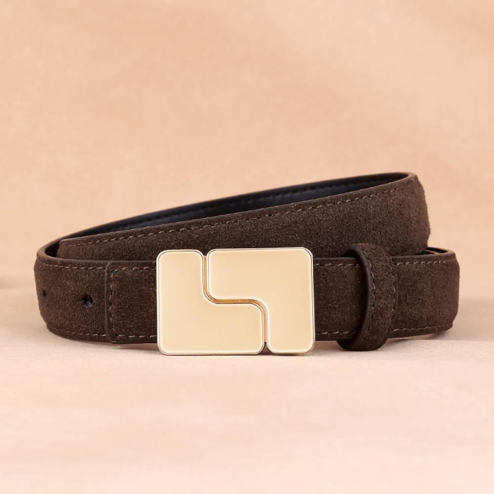Korean Version Women's Belt Niche Design Belt Jeans Belt