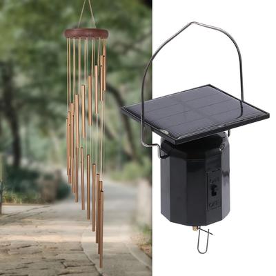 Hängender rotierender Motor, Solarmotor mit Haken, umweltfreundliches Windspiel-Ornament, hängender rotierender Motor, Dekoration für den Außenbereich