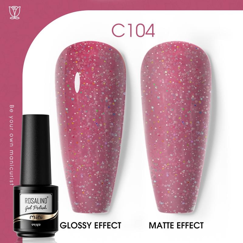 ROSALIND Gel Nail Polish Soak Off UV LED Nails Art Design Varnish Semi Permanent Gels Lacquer DIY Manicure