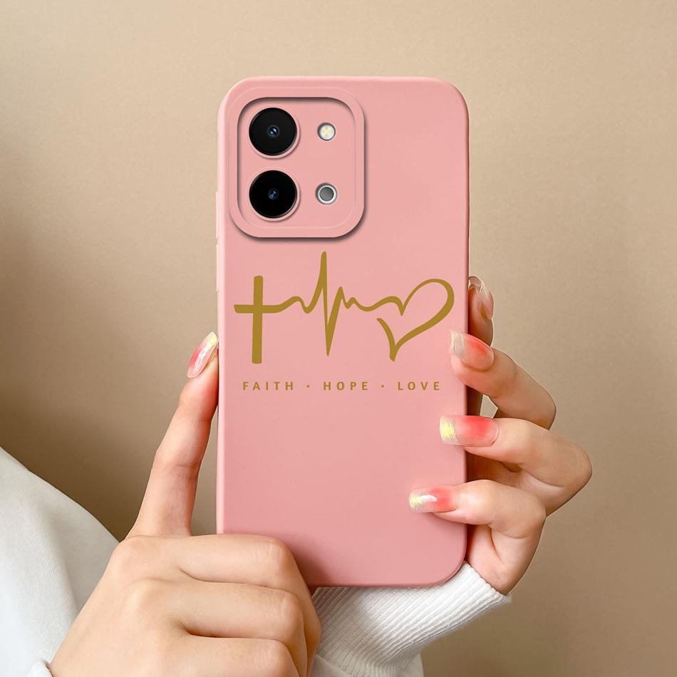For Vivo Y28 Y28S Case Simple Butterfly High Quality Liquid Silicone Back Cover For Vivo Y 28 4G 5G Full Protection Phone Shell