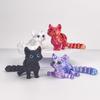 3D Printed Cat Animals Fidget Toys Decor for Stress Relief Desktop Decoration Basket Stuffers Gift for Kids