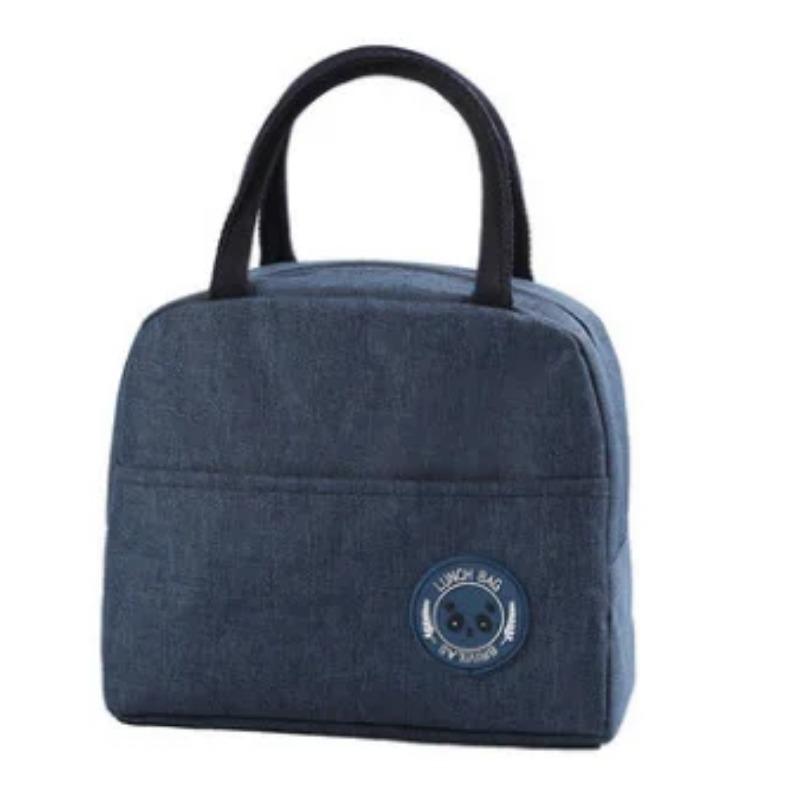 Fresh Warmer Bags Waterproof Nylon Portable Zipper Thermal Oxford Lunch Bags for Women Convenient Lunch Box Tote Food Bags