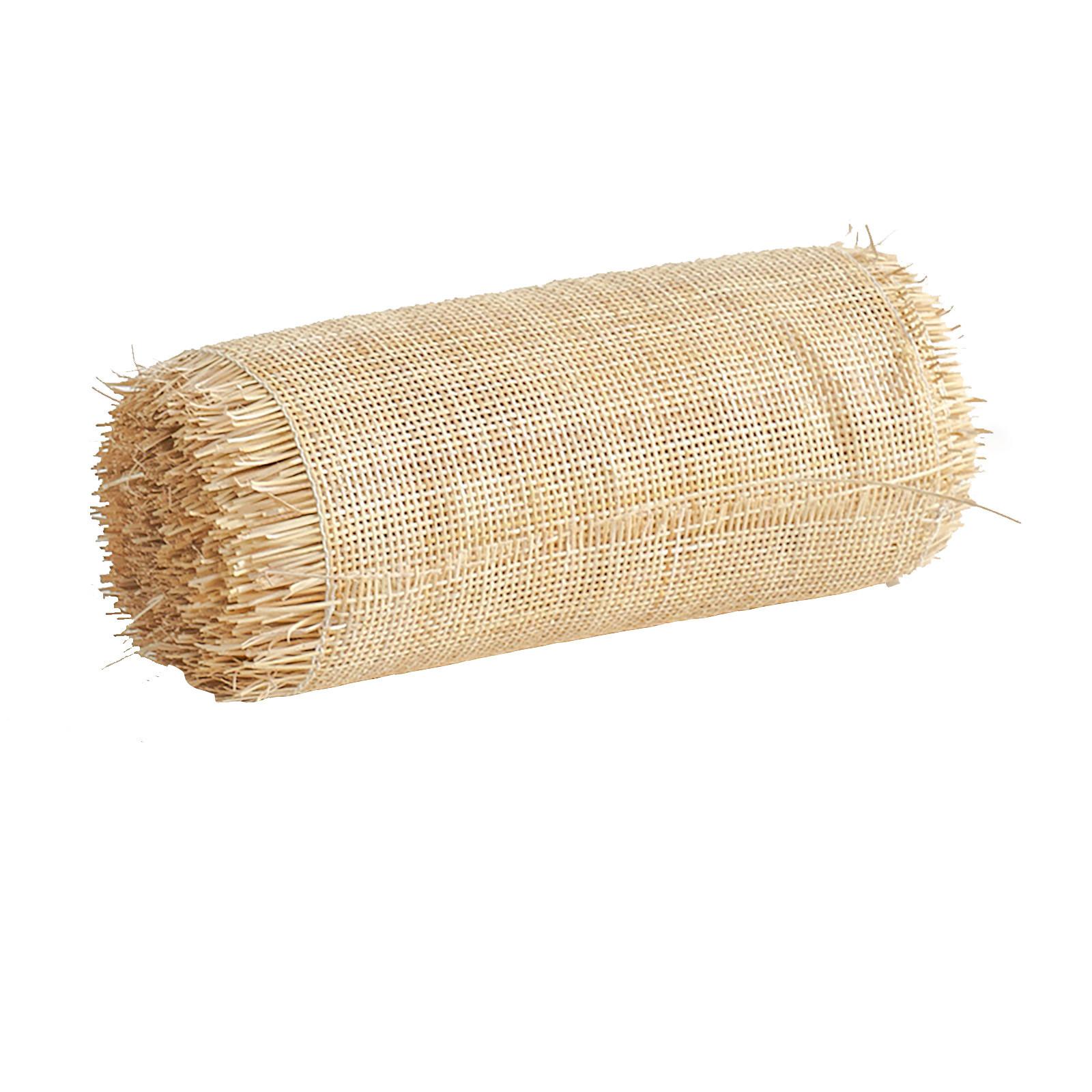 Natural Rattan Width Furniture Webbing Open Webbing Rattan Wicker Rattan Roll Material Fabric Chair Cabinet Home Decor