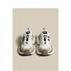 Contrast Color Retro Dad Shoes Women's Summer New Thick Bottom Breathable Super Popular Leisure Sports Fitness Running Shoes