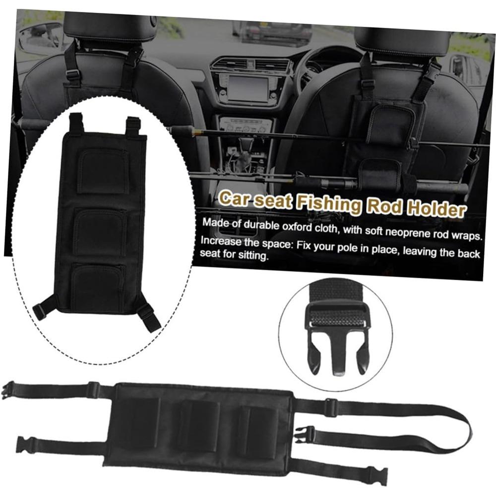 2pcs Car Fishing Rod Storage Vehicle Rod Carrier Vehicle Backseat Rod Holder Car Fishing Pole Organizer Car Holder for Cellphone