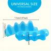 2pcs Five Toe Divider, Toe Outward Orthodontic Device, Reusable Foot Orthodontic Alignment Spacer for Men and Women