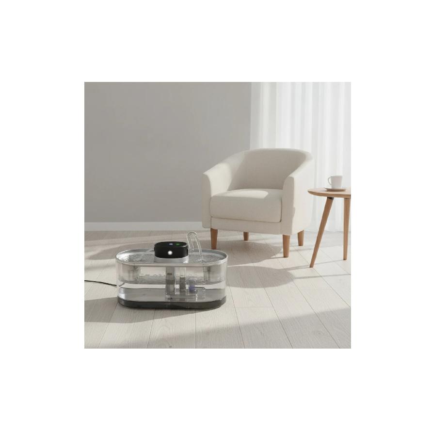 Cat Water Fountain Smart Automatic Cat Water Fountain Multiple Pets Easy to Clean for Cats, Feeding Station, Living Room
