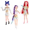 Light Music Theme Song 11 Joints 11.5 Inch Solid Body K-POP Witch Hunter Group Weapons Accessories Doll Toy