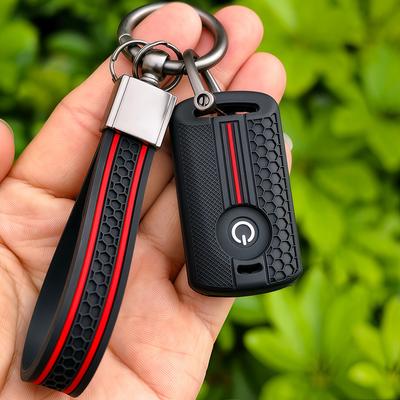 Key Keychain For YAMAHA XMax 125 250 309 300 400 Tricity 2020 2021 2022 NMAX 125 Tmax Tech Max Silicone Remote Key Cover Case