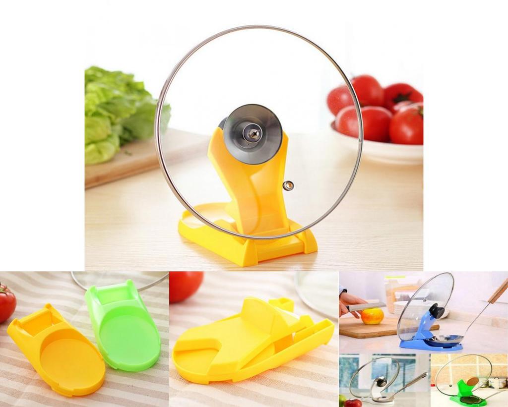 Vielseitiger Kunststoff Küchenpfannen-Topf-Ablage-Deckelständer mit überlegener Qualität und Stil