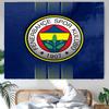 Fenerbahçe Spor Kulübü Tapestry Wall Hanging Room Background Cloth Home Decor Beach Mat Yoga Mat Sofa Bed Sheet