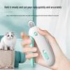 Gravity Push Pet Nail Clippers: Cat & Dog Scissors with Nail Grinder