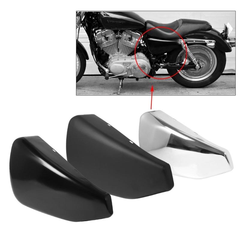 Motorcycle Modification Accessories for XL 1200 883 Left Side Battery Fairing Cover Replacement Motorbike Battery
