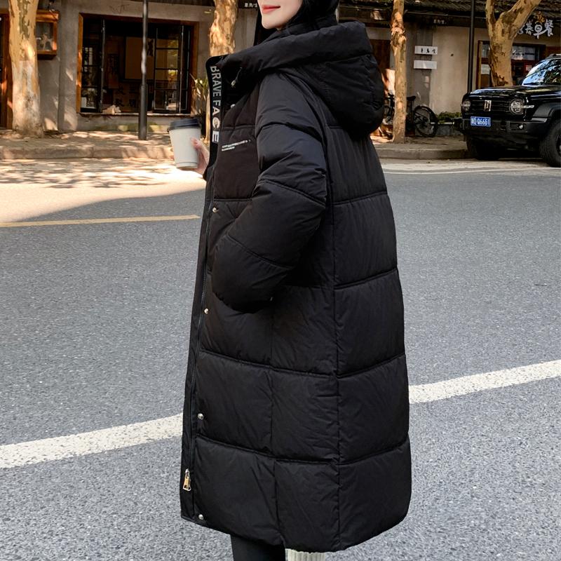 Fashion Winter Jackets Woman Long Parkas Loose Thick Warm Women's Coats