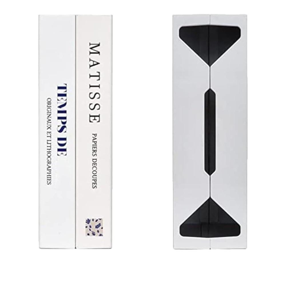 To Conceal Power Strip Book Shaped Cord Organizer Wire Organizer Cable Power Strip Box for Desk