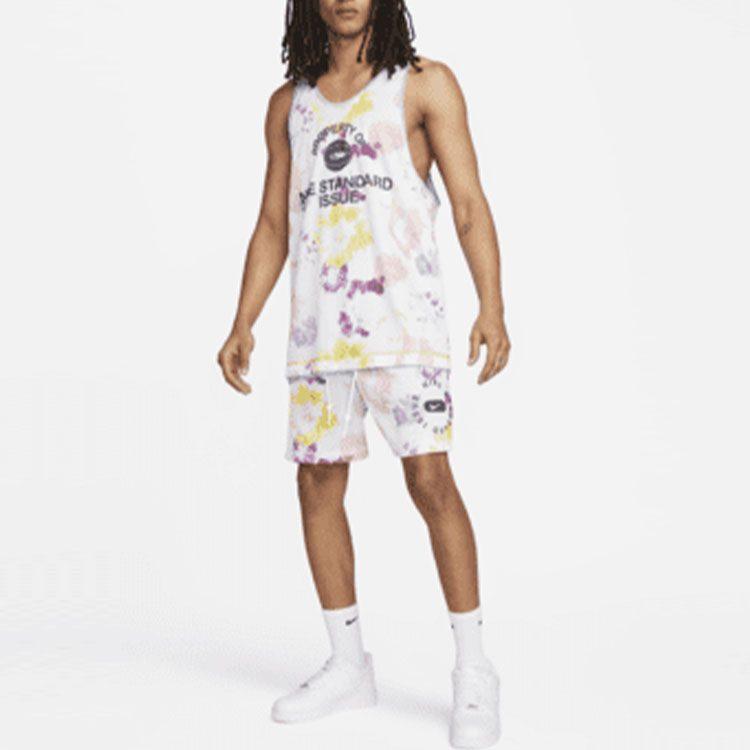 Nike Pantaloncini da Basket da Uomo Multicolore DH7387-709