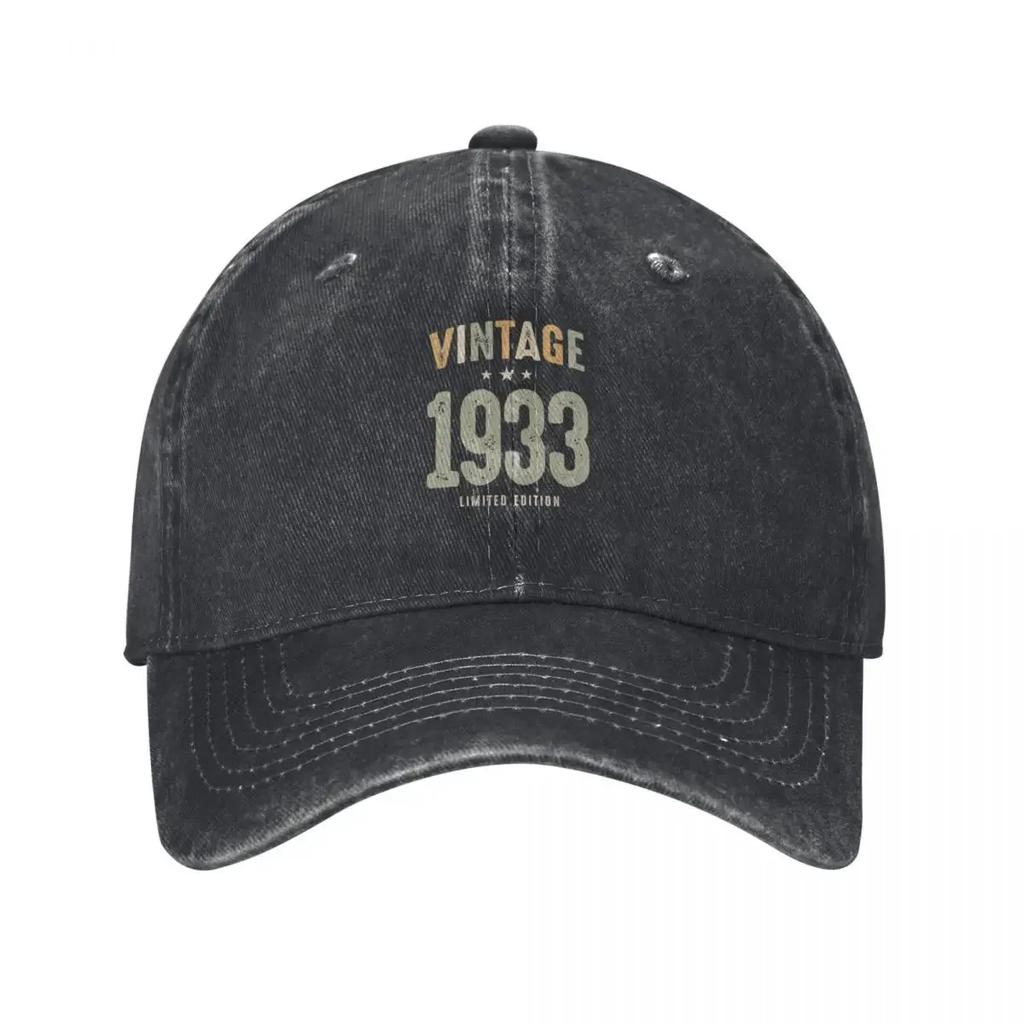 Vintage th birthday Retro Classic Baseball Cap designer cap dad hat GentleUnisex Hat Winter hat Women Unisexs