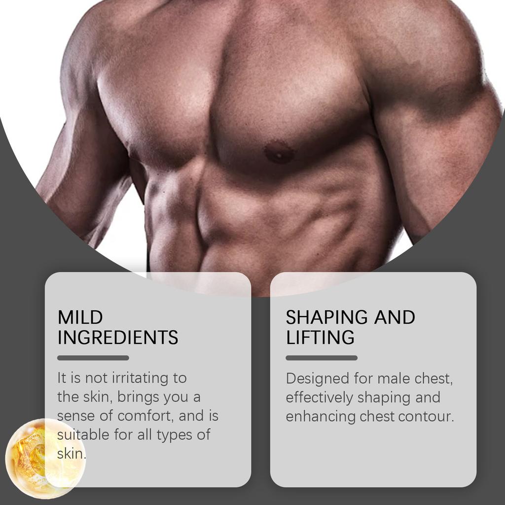 Men's Chest Firming Spray Gently Sculpts And Contours To Create Firmer Contours, Reduce Gynecomastia, And Create Firmer Chest Lines.50ML