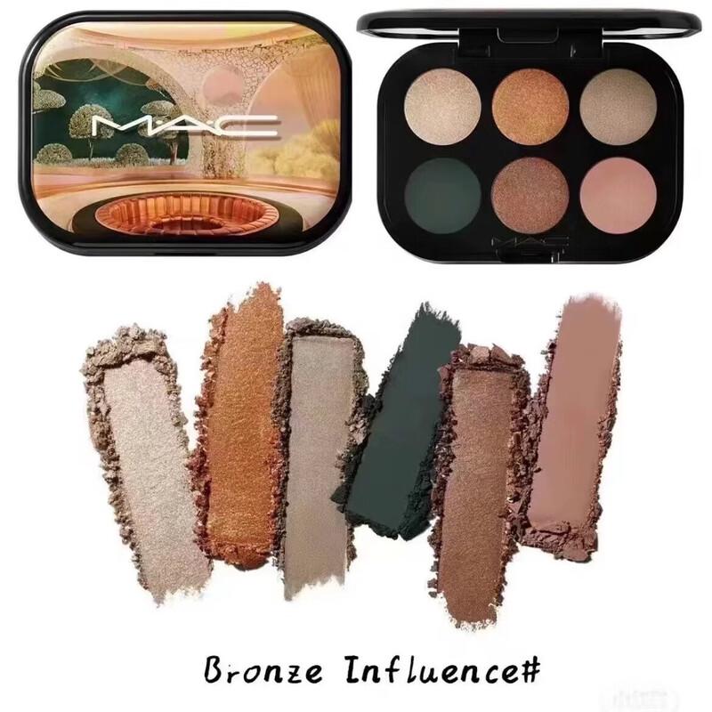 MAC Future Fantasy Золотисто-бронзовая палитра теней для век из 6 цветов