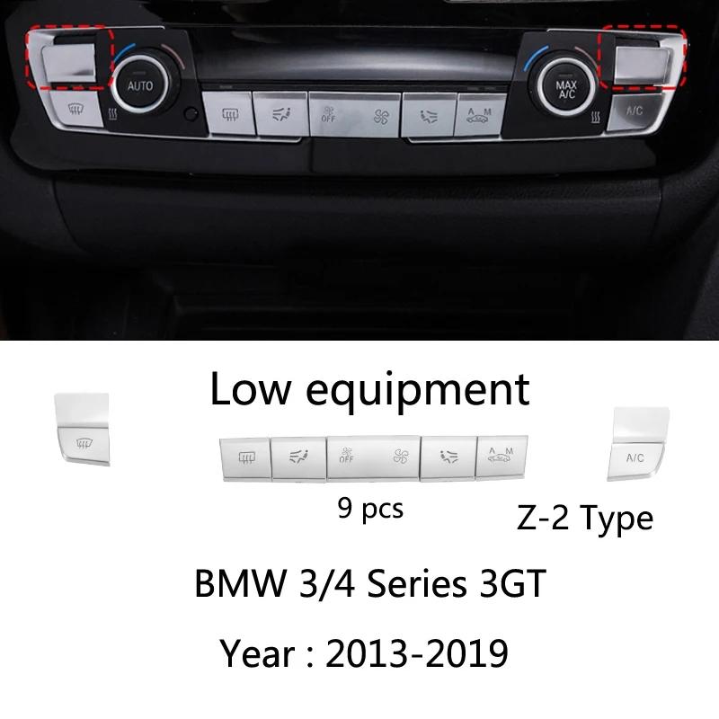 For BMW 3 4 Series 3GT F30 F31 F32 F34 F36 316li Car Accessories Control Gear Shift Panel Decorative Strip Cover Trim Sticker