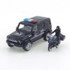 XCARTOYS 1/64 Beijing BJ80 Bewaffnete Polizei Öffentliche Sicherheit Eisenreiter Set Autos Legierung Druckgussmodell Kinder Weihnachtsgeschenk Spielzeug für Jungen