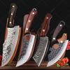 Hand Forged Kitchen Knife Stainless Steel Kitchen Meat Fish Slicing Knife Sharp Butcher's Forged Boning Knife Meat Cleaver