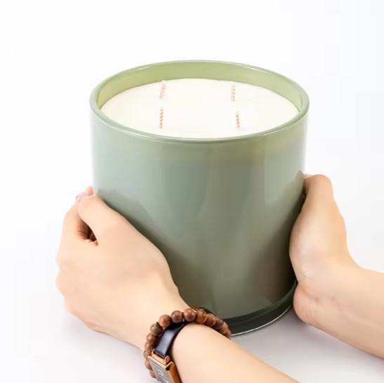 Customized Natural Soy Wax Large Candles - Luxurious Colorful Extra-large Scented Healing Aromatherapy Candles with Gift Box