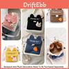 Shoulder Single Canvas Bag Small Squarebag Adjustable Strap Pins Trendy Womens