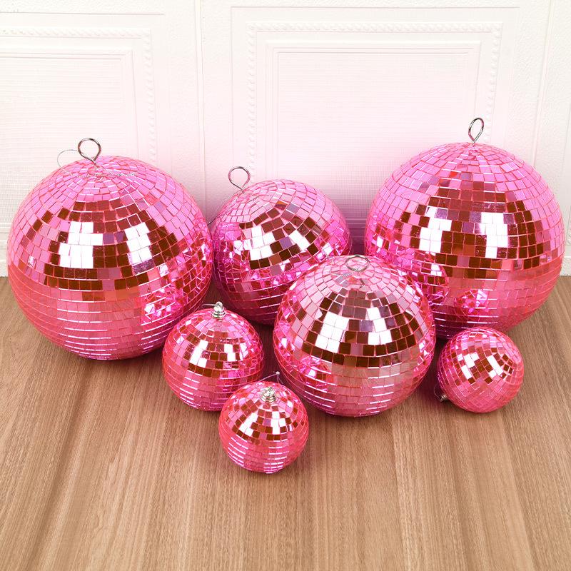 Reflective Glass Disco Ball for Weddings and Stage Performances