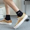 Socks Men'S Pure Cotton Low-Top Medium Tube Socks Sweat-Absorbing And Deodorant Sports Socks Trend Letter Men'S Cotton Short Tube Socks