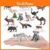 Mini Wildlife Animal Pvc Model Set With Static Figures For Collectors And Home Decor