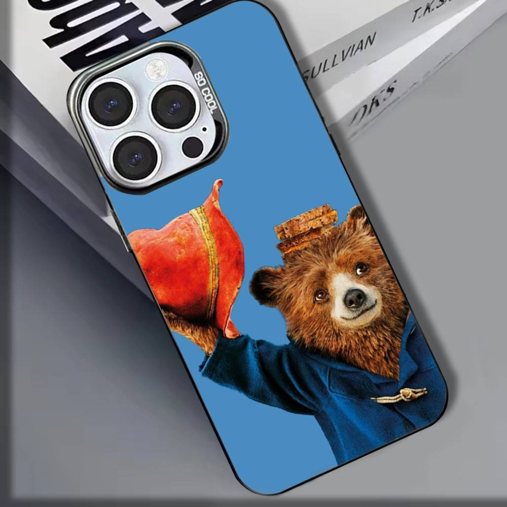 Cartoon P-Paddington B-Bears Phone Case For iPhone 16,15,14,13,12,11,8,7,Pro,Max,Plus,Mini,XS,SE Shockproof Matte Cover