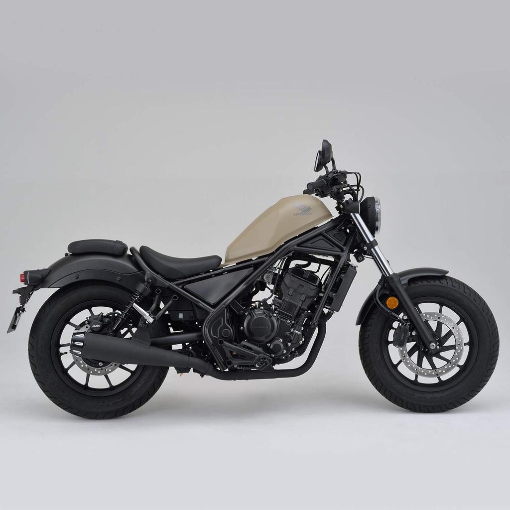 Daytona Motorcycle Slip-on Muffler Rebel 250/ABS/S Edition (17-21) Megaphone Type Muffler Black End 16982