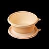 Biodegradable Corn Starch Round Food Container