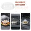 Reusable Microwave Splatter Cover Food Cover for Microwave Oven Dish Protector Oil-Proof High-Temp Safe Seal Freshness Retainer