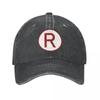 Cappellino da Baseball Hip Hop Cappello Regolabile A League Of Their Own Rockford Peaches Cappello Autunnale R Baseball Denim Casquette Berretti Vintage