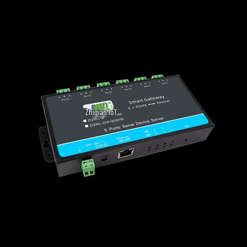 ZQWL 6-Port RS485 To Ethernet Serial Server