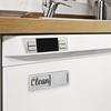 Acrylic ABS Magnetic Dishwasher Sign Clean Dirty Indicator Fridge Magnet Home Decor Multi Functional Metal Surface