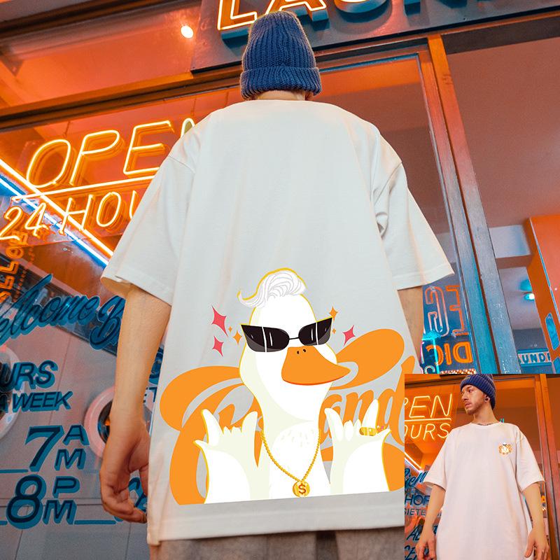 

Футболка с коротким рукавом из полиэстера с принтом T27, M-8XL, летняя футболка свободного кроя в европейском и американском стиле 5XL