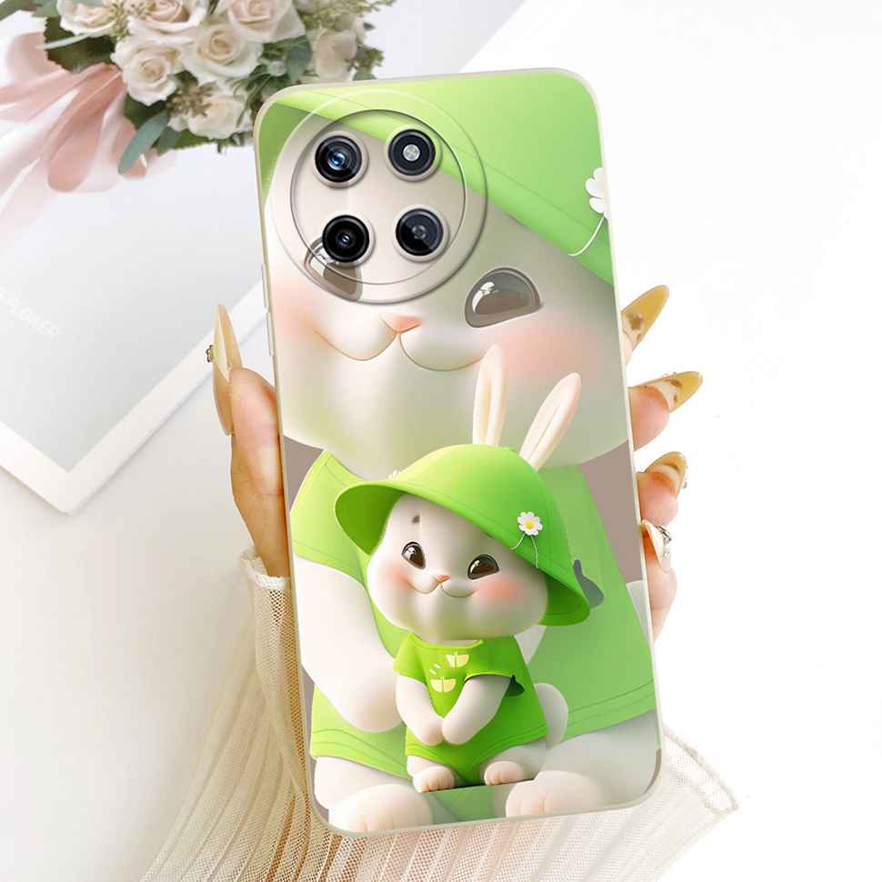 Silikonový kryt Pro Realme 11 4G Obal Měkké kryty Telefonu Pro Realme 11 REALME11 RMX3636 Roztomilýmalovaný 6.4" Fundas Coque