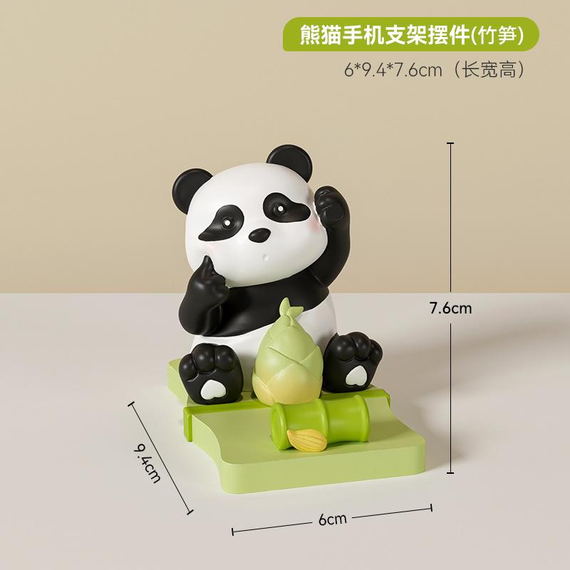 Hot Cream Cure Butter Bear Mobile Phone Holder Lazy Chasing Drama Flat Panel Support Tabletop Ornament