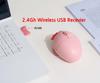 Sanrio Genuine Figure Bluetooth Mouse 2.4Ghz Wireless  Hello Kitty, Cinnamoroll, Hangyodon