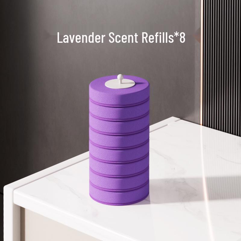 

Luxurious Wall-Mounted Disposable Toilet Brush with No Dead Corners and Replaceable Head