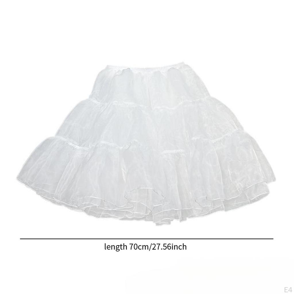 Petticoat for Women Layer Lolita Skirt Dance Prom Party