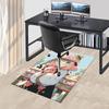 1pc Neko Atsume Cat Collector Office Chair Mat - Anime Cartoon Design, Non-Slip Carpet for Home Decor, Suitable for Office, Living Room, Bedroom, Game